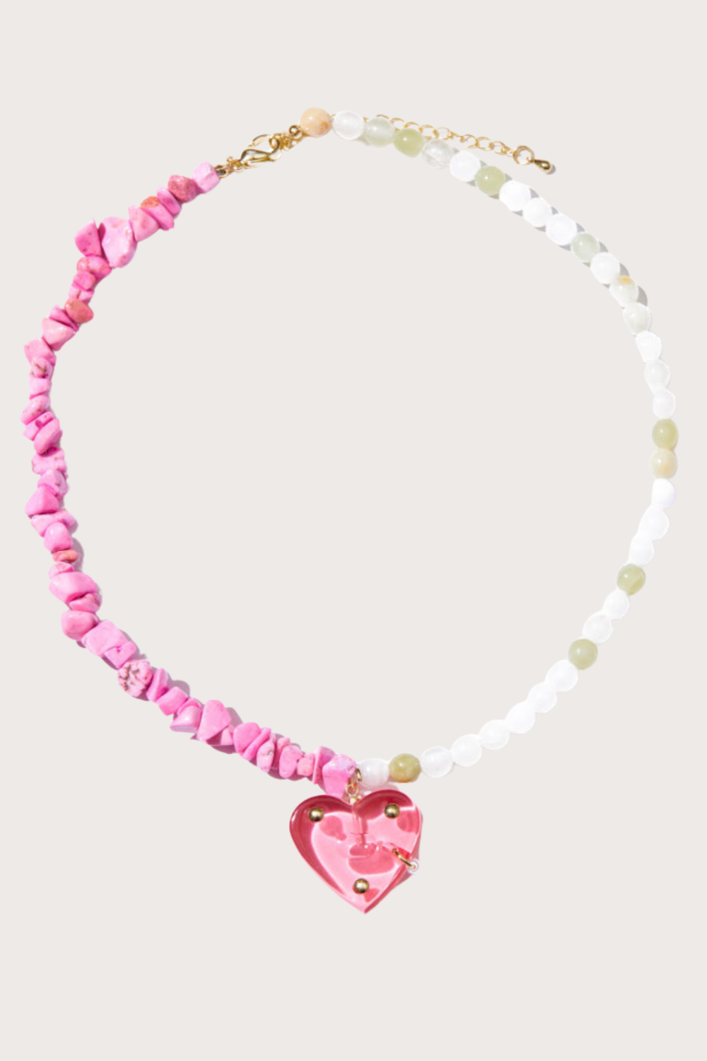 Rocky Heart Necklace