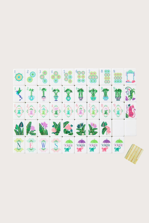 Palm Royale Mahjong Set