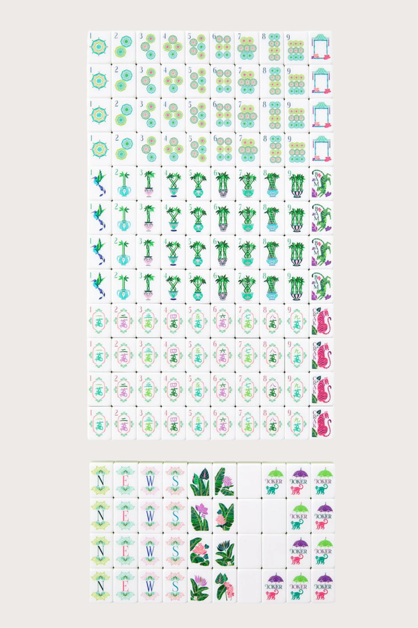 Palm Royale Mahjong Set