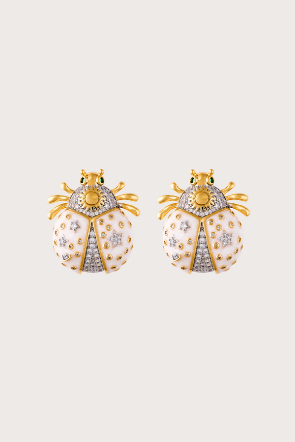 Royal Thoth Perl Stud Earrings