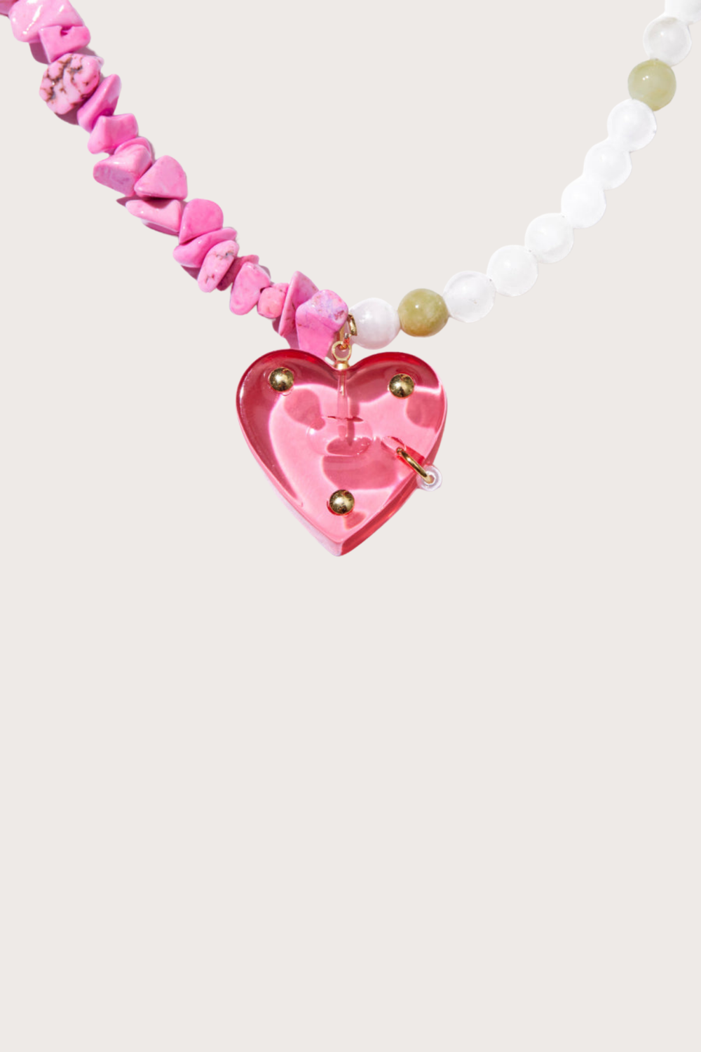 Rocky Heart Necklace