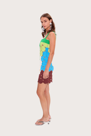 Beep Beep Tank in Mini Dress
