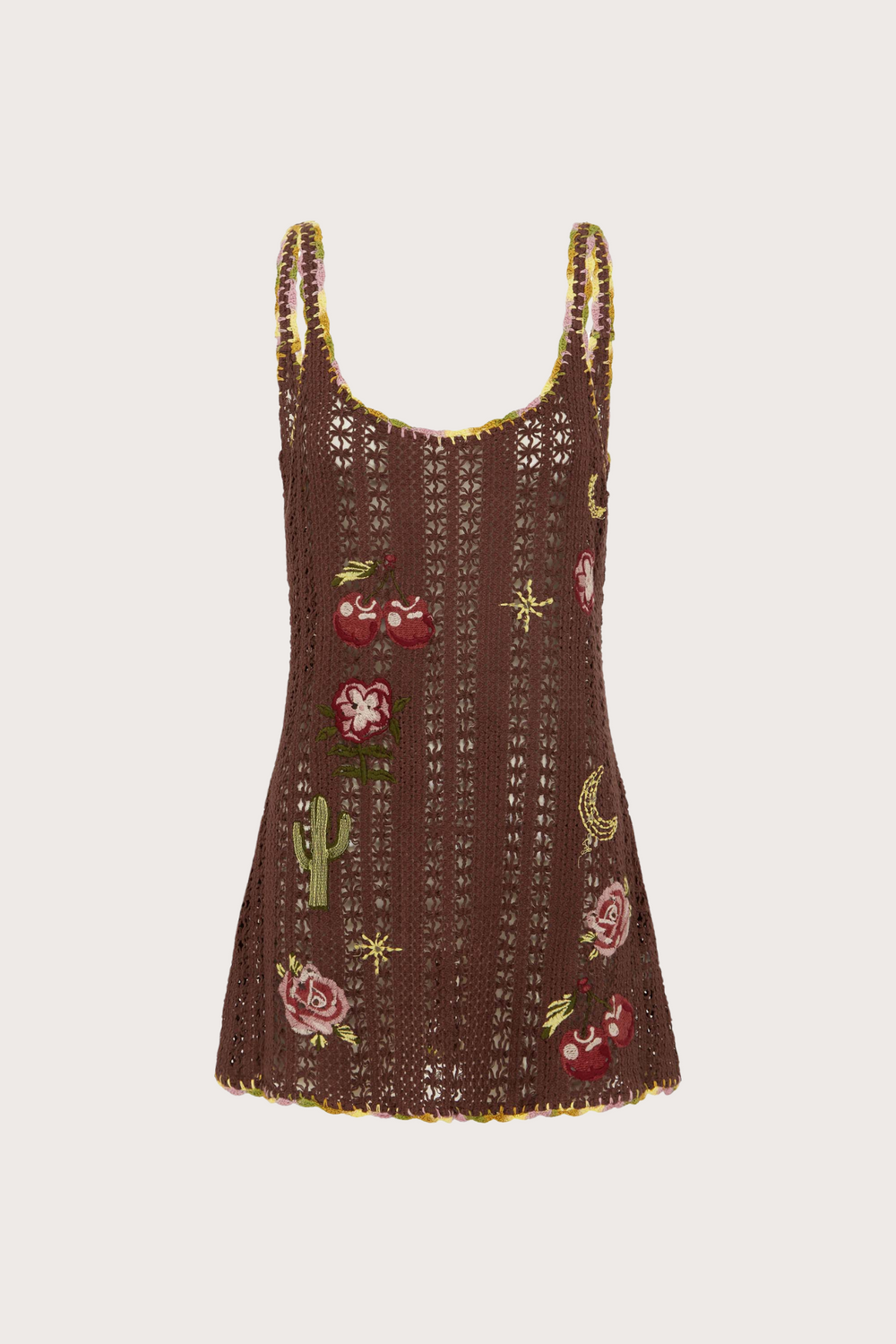 it's now cool crochet dress It's Now Cool The Crochet Lace Dress in Saguaro