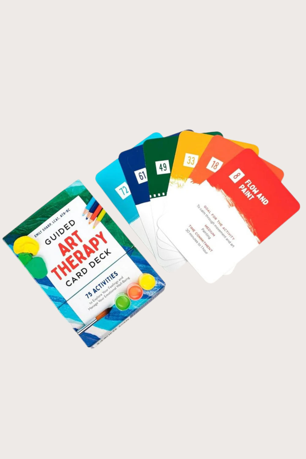 Guided Art Therapy Card Deck