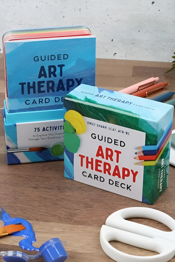 Guided Art Therapy Card Deck