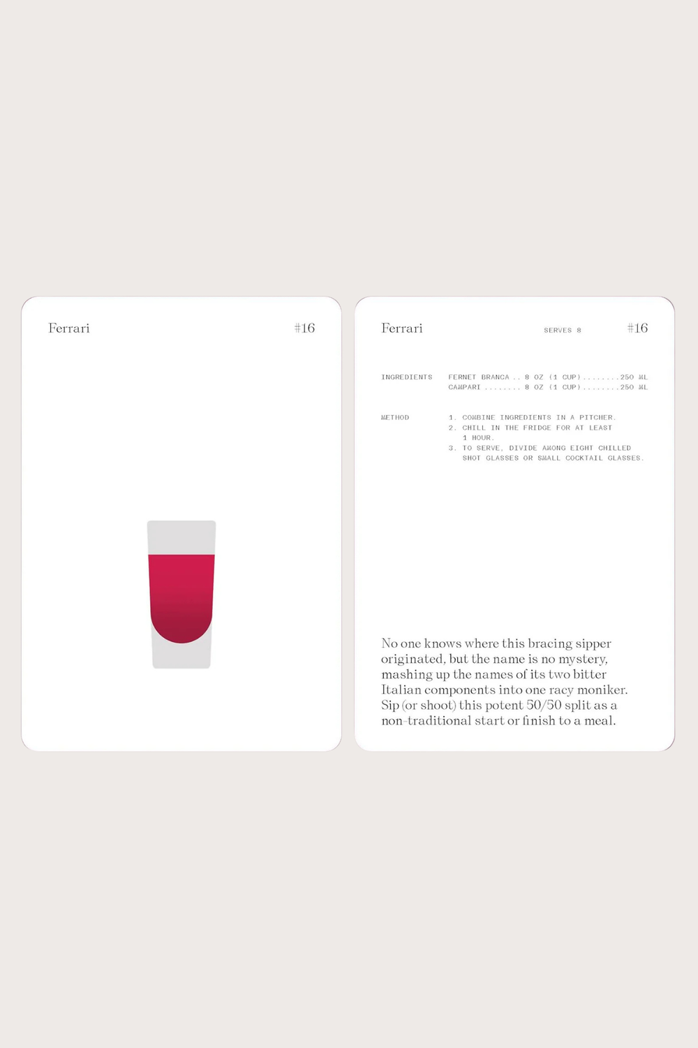 Cocktail Cabinet: Aperitif