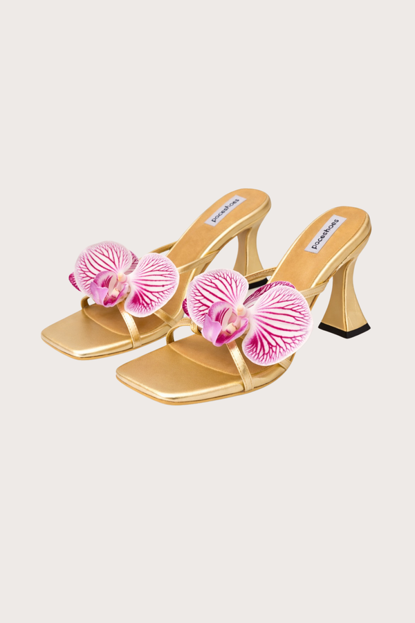 Garden Series in Gold Satin