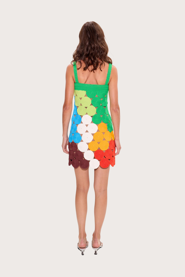 Beep Beep Tank in Mini Dress