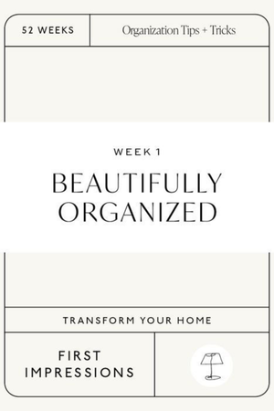 Beautifully Organized Deck