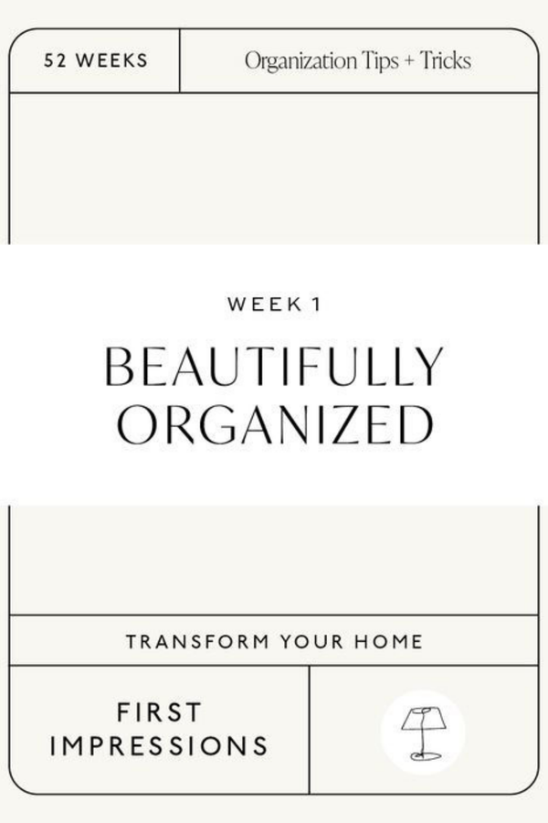 Beautifully Organized Deck