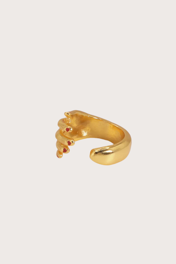 Anillo Mano - Dorado