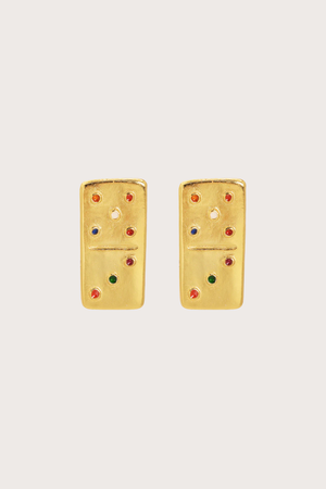 Aretes Dominó Medium
