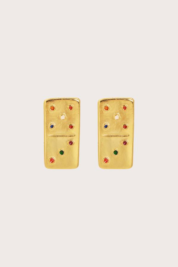 Aretes Dominó Medium