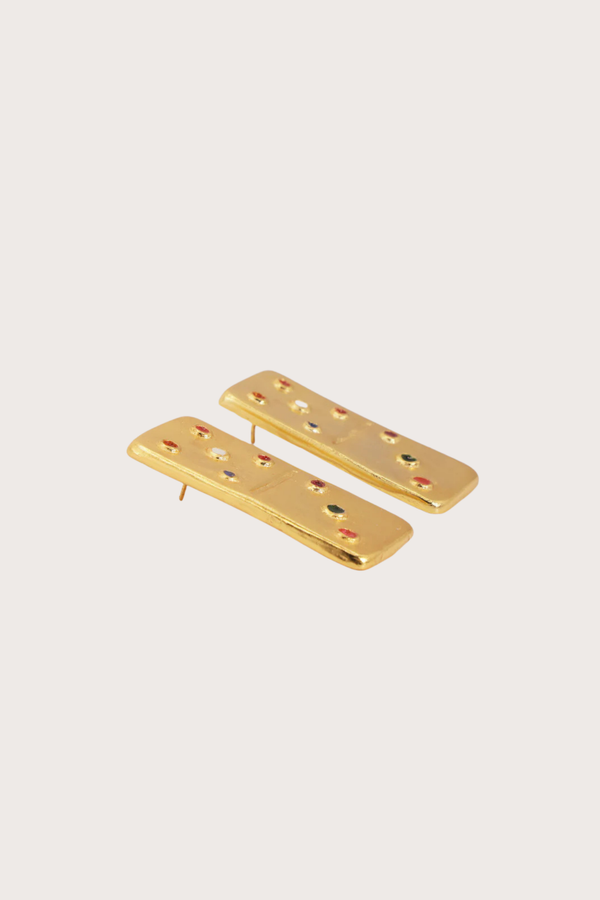 Aretes Dominó Medium