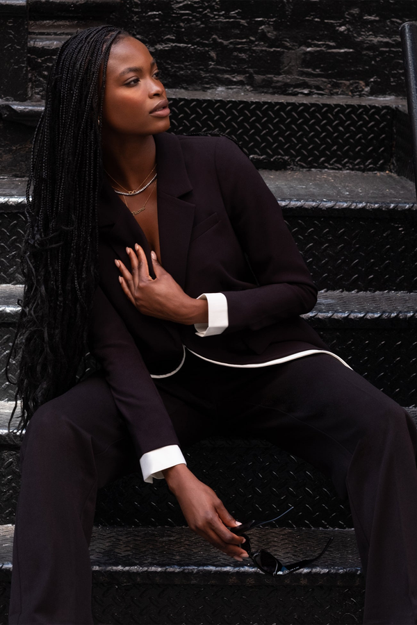 The Kelly Blazer Black