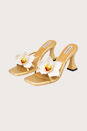 Garden Series in Gold Satin