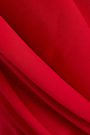Gigi Chiffon Dress in Red