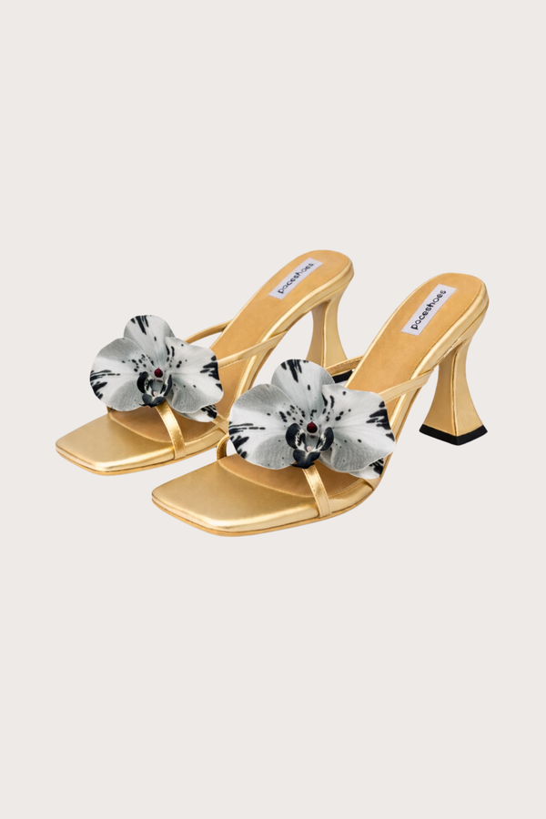 Garden Series in Gold Satin