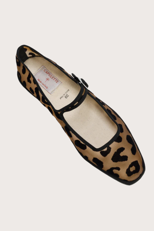 Bambinetta Nude Mesh with Leopard