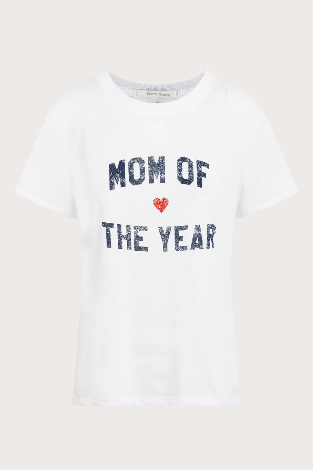 The Mom of The Year Tee in White