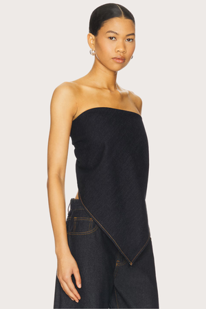 The New York Bandana Top in Indigo