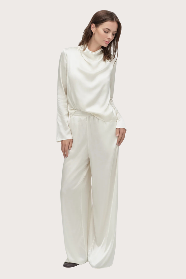 Tribeca Pant in Ivory