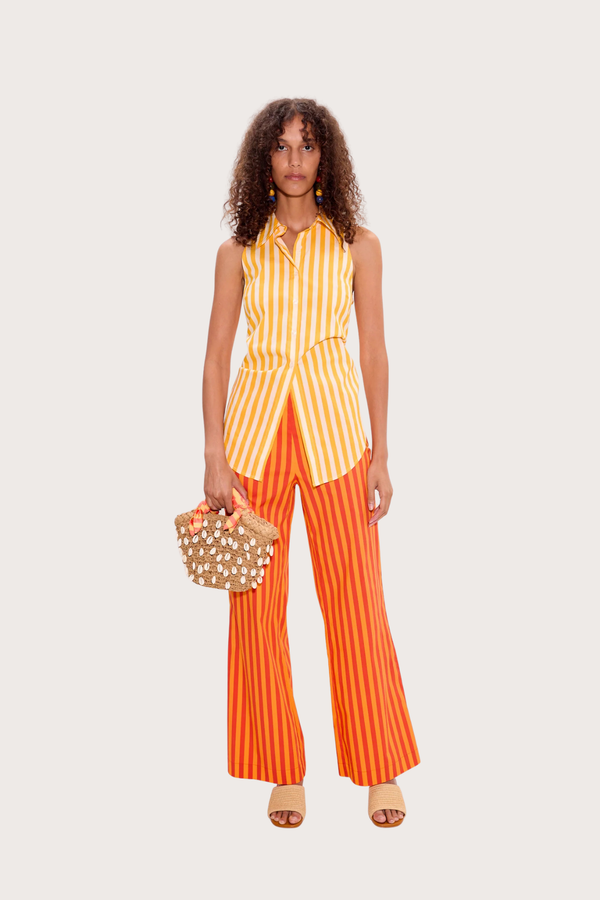 Pia Poplin Pant Fruit Punch