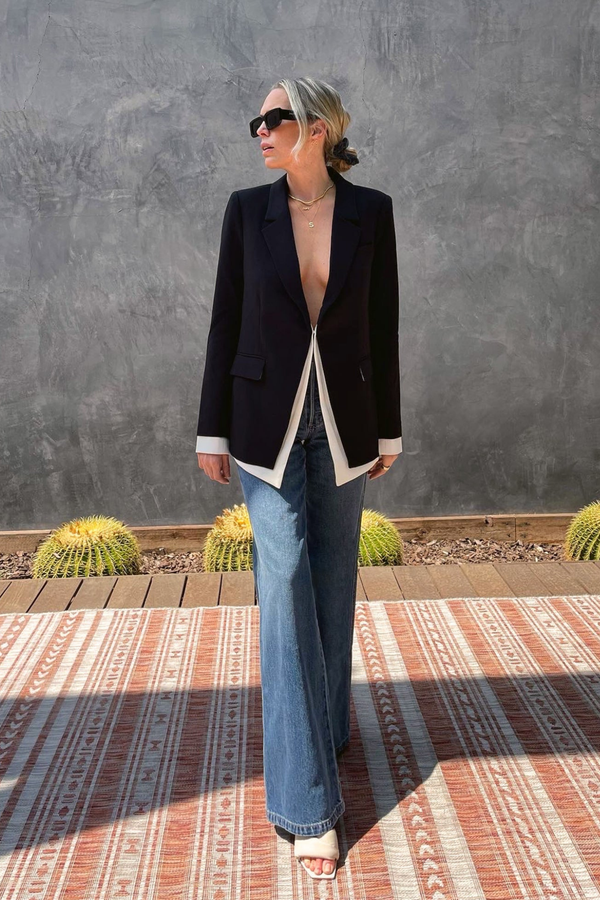 The Kelly Blazer Black