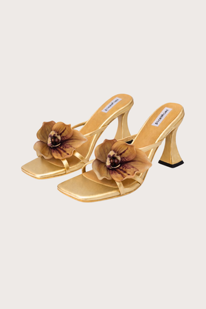 Garden Series in Gold Satin