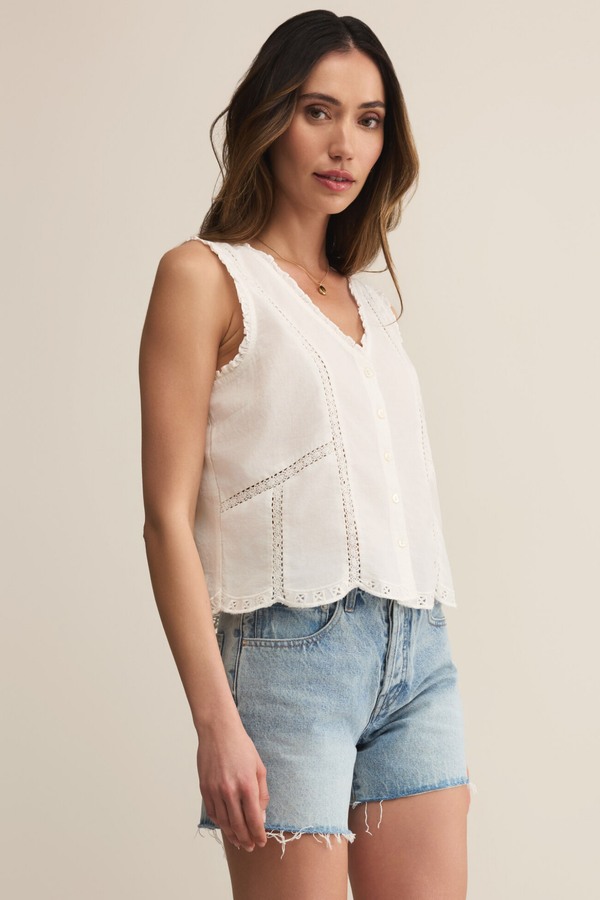 Tomi Ebroidered Tank