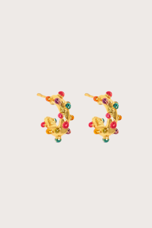 Candongas AsteroiDS Tiny - Rainbow Metalizado
