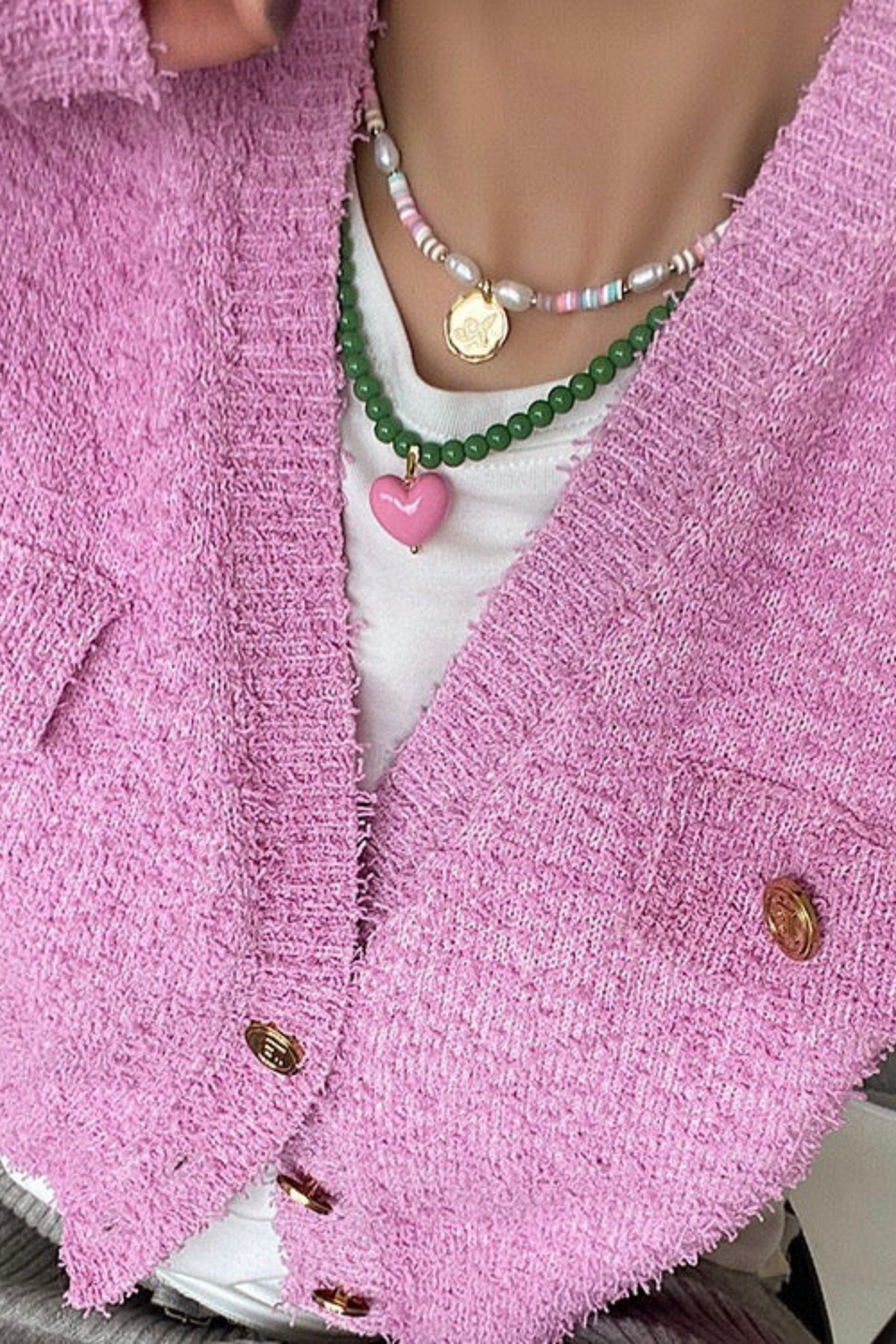 Strawberry Candy Necklace