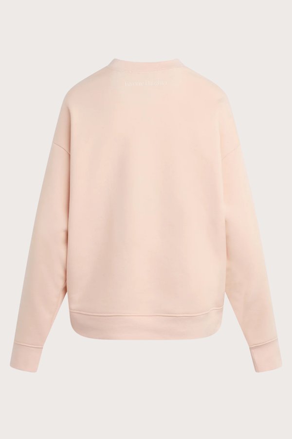 The Favorite Grandma Sweatshirt in Pale Pink Gardenia