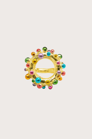 Earcuff AsteroiDS - Rainbow Metalizado