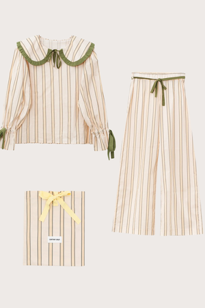 Crystal Striped Pyjama Set