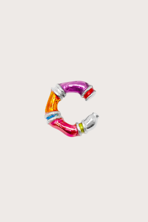 Earcuff Looms Chunky Plata - Rainbow