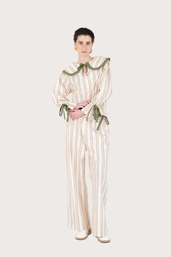 Crystal Striped Pyjama Set