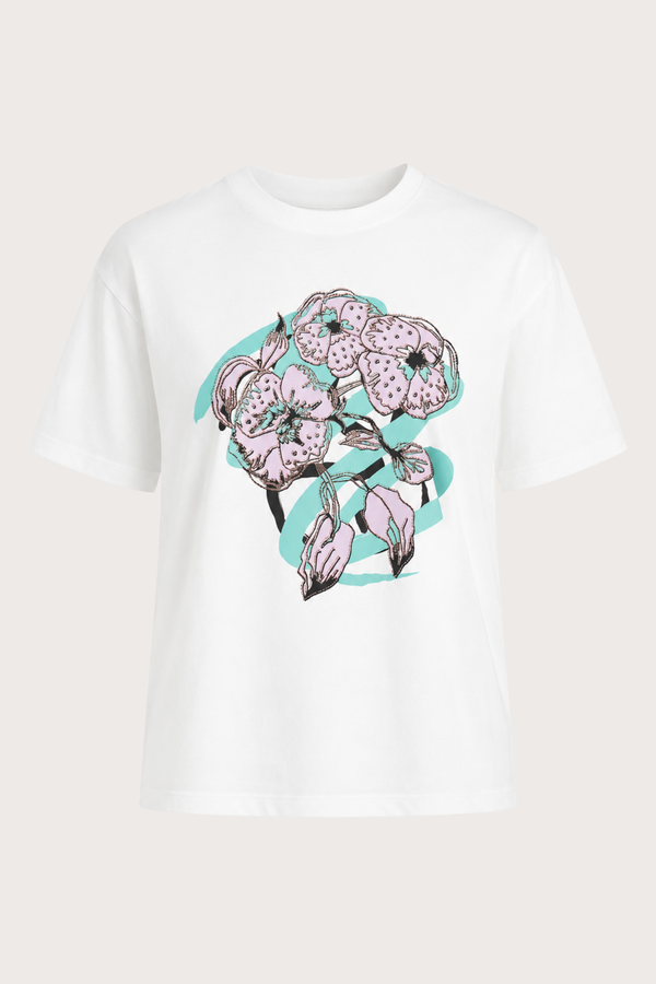 Pelosa Tee in Green Lilac
