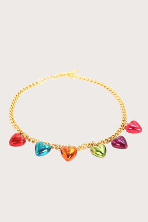 Choker Steel Hearts