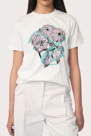 Pelosa Tee in Green Lilac