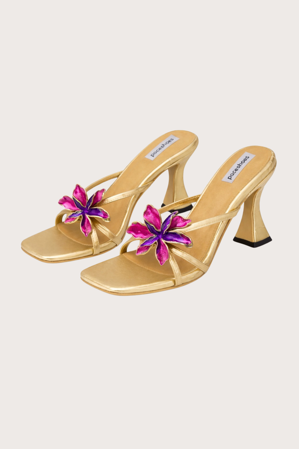 Garden Series in Gold Satin