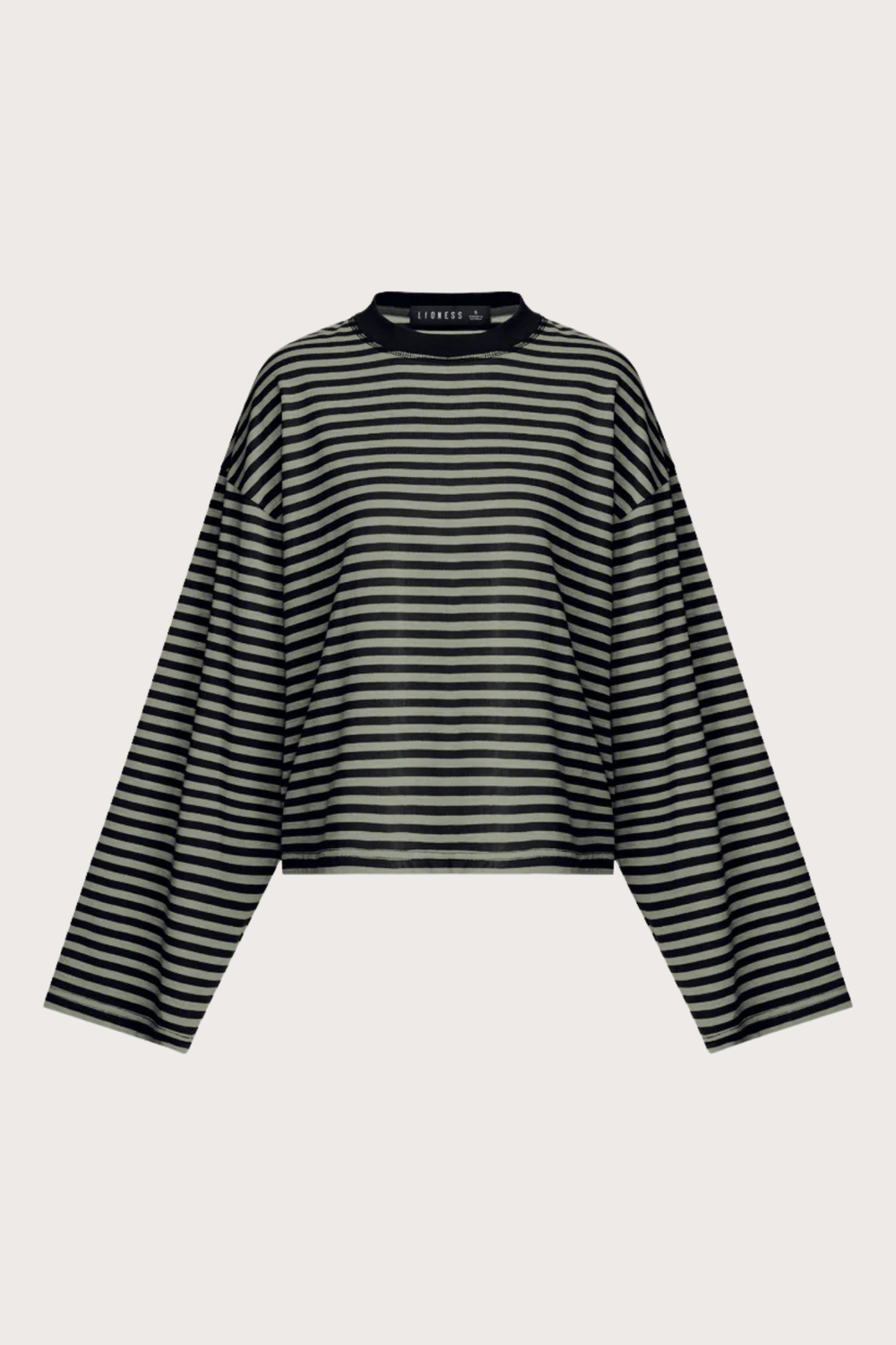 Bloom Long Sleeve in Forest Stripe