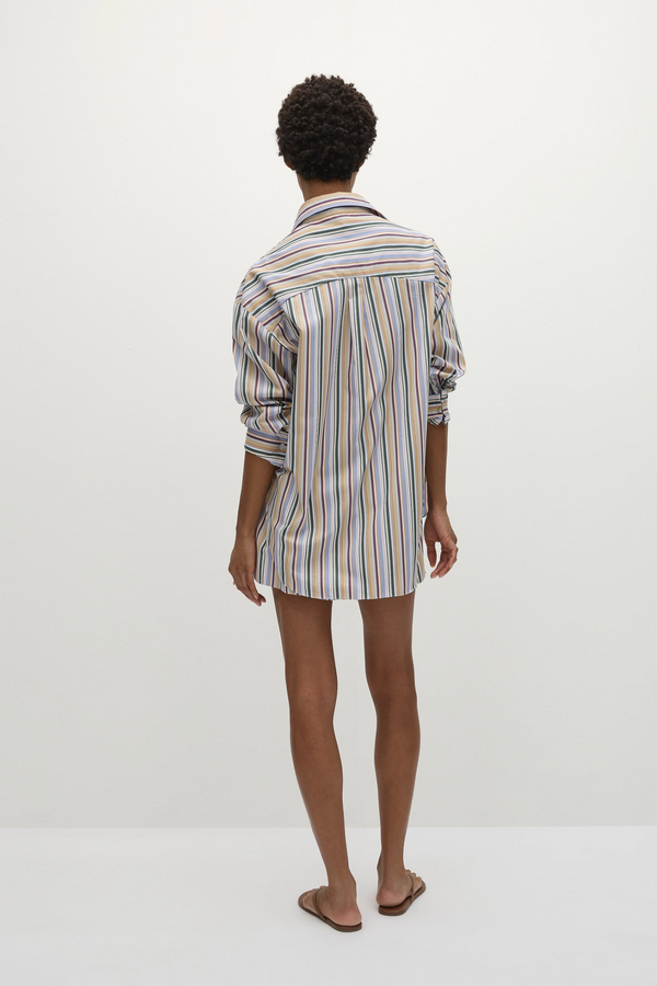 En Vau Oversized Shirt - Sifnos Stripe