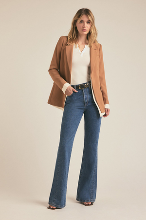 The Kelly Blazer Tan