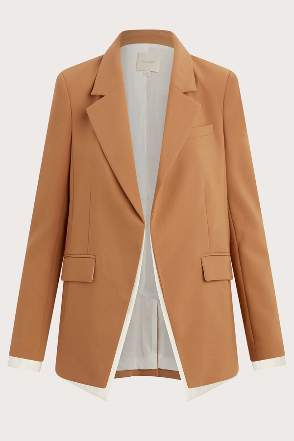 The Kelly Blazer Tan