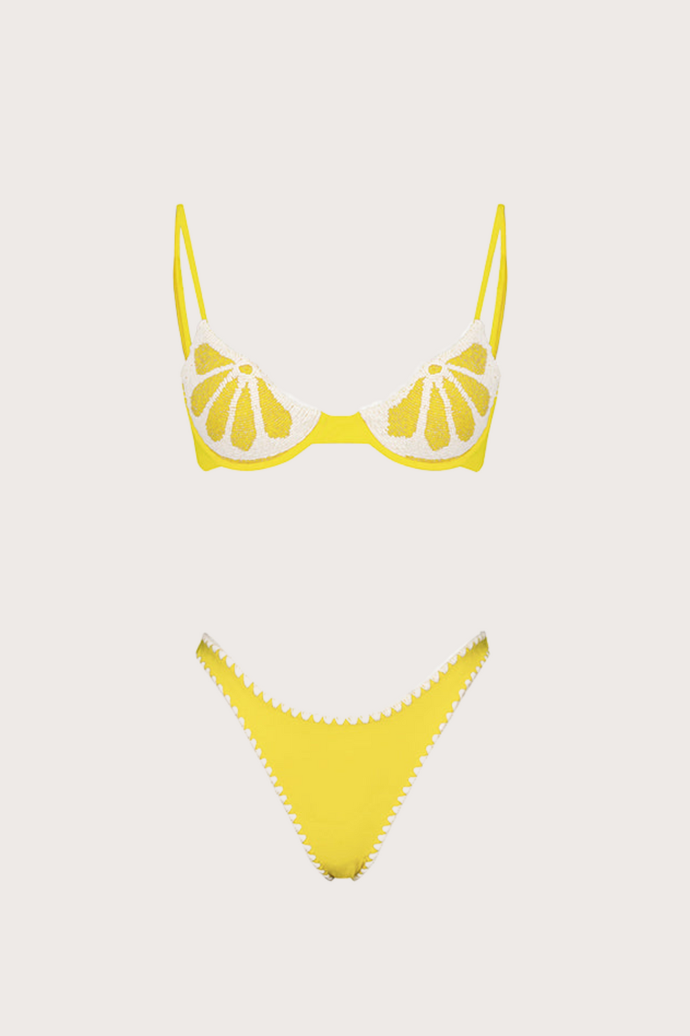 Lemon Bra Bikini Set