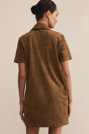 Authenthic Suede Mini Dress