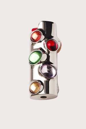 Gemstoned Lighter Case in Multi-Stone