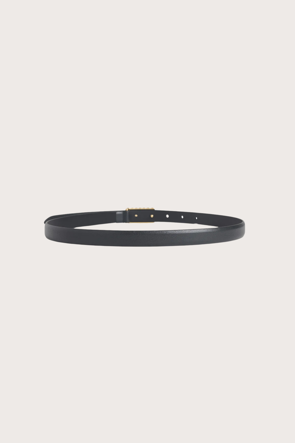 The Vintage Belt in Black Polished Gold