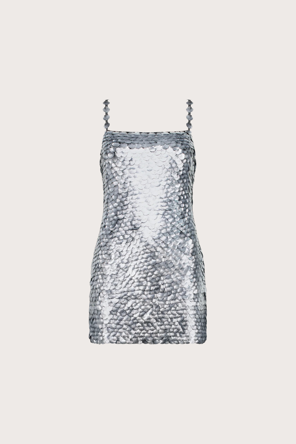Shell Dress Silver